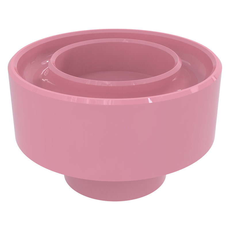 Photophore en laiton 1,75 po, Rose