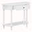 Narrow Console Table with Curved Corner-326888006