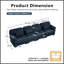 Canapé 4 places Cloud Couch