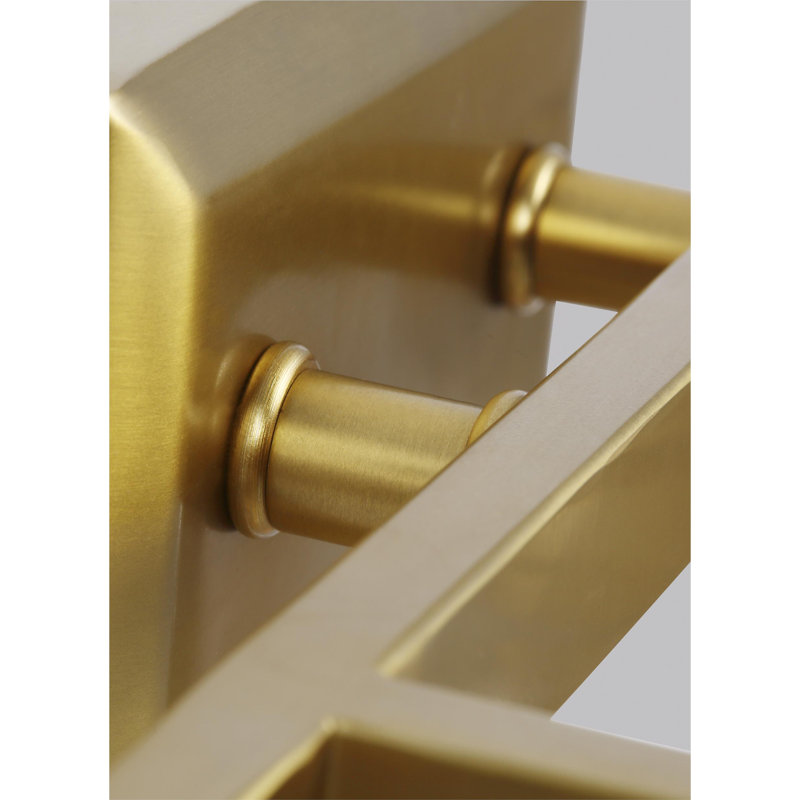 Monterro 4 - Light Vanity Light, Burnished Brass