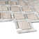 Knot Marble Random Mosaic Wall Tile