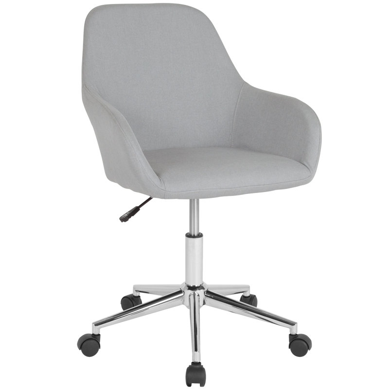 Chaise de bureau Cortana, Gris clair