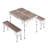 Brielyn 4 - Person Patio Dining Set with Rectangular Table