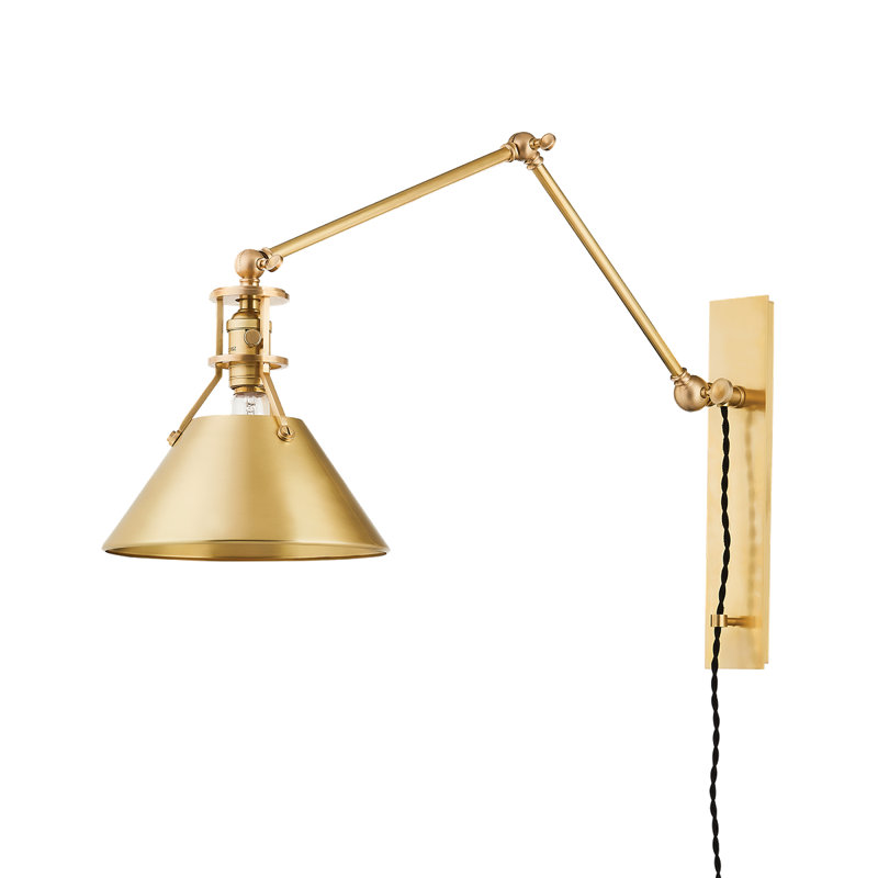 METAL NO. 2 Plug-in Sconce by Mark D. Sikes