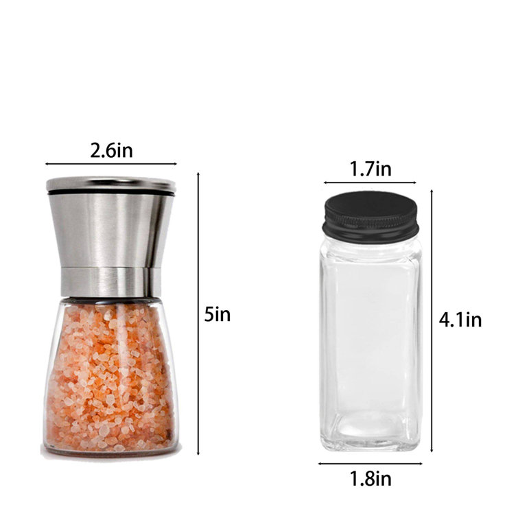 Set of 24 Spice Jars Prep & Savour