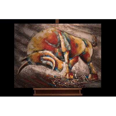 Inner strength hand -painted acrylic painting