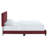 Celine Channel Tufted Performance Velvet Platform Bed-1029404568-1029404585