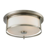 Attah Glass Flush Mount