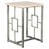 Plaza Sled End Table