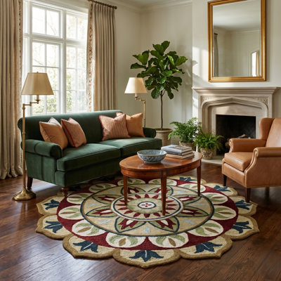 Aisosa Hand Tufted Wool Indoor Rug