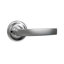 Bravura 940-0 Privacy Miramar Lever on Traditional Round Rose in Oil Rubbed Bronze