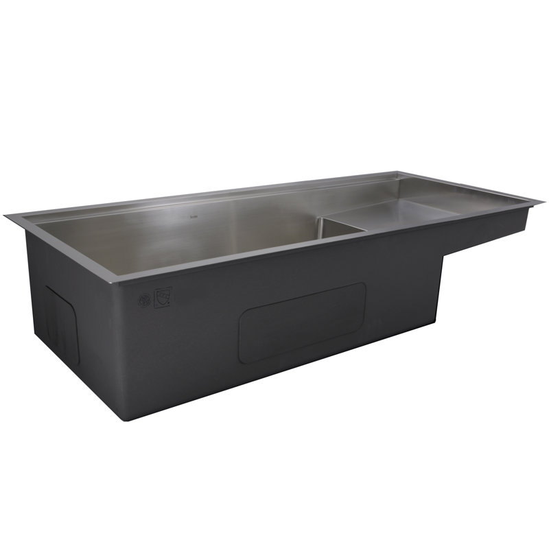 44'' L Stainless Steel Single Basin Kitchen Sink
