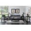 Fauteuil en polyester l 32,5 po Amoha