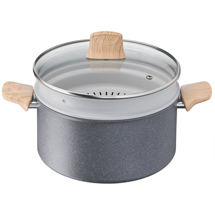 Tefal Natural Force 24cm Saute Pan with Lid : : Home & Kitchen