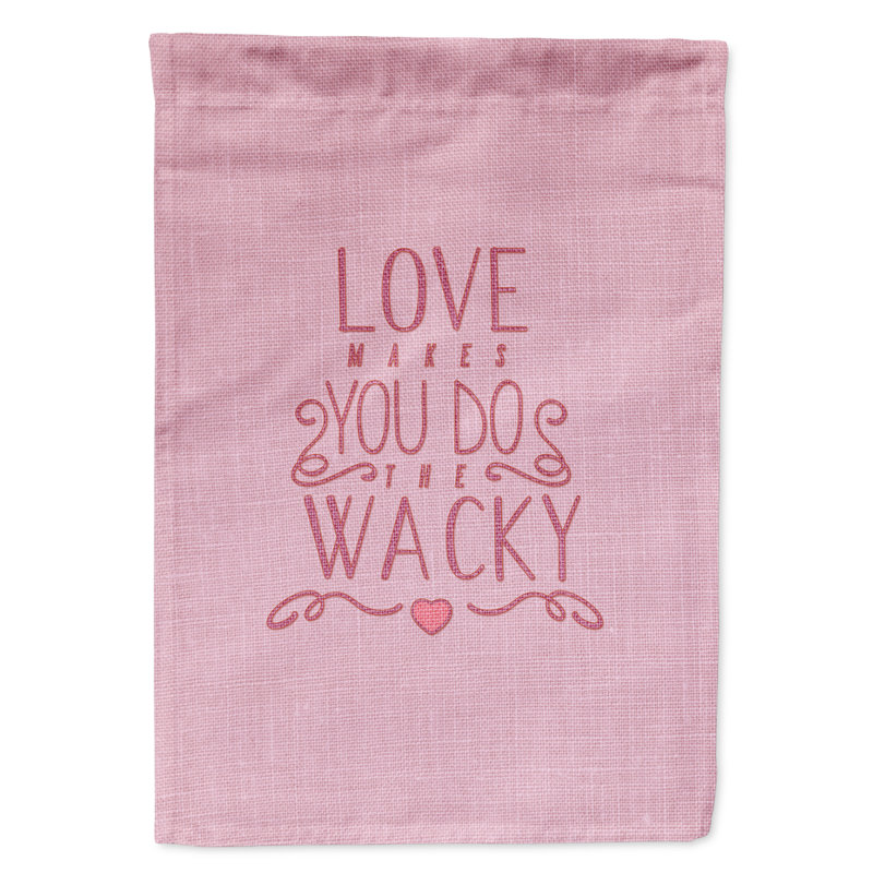 Love Double Sided 15'' H x 11'' W Polyester Garden Flag