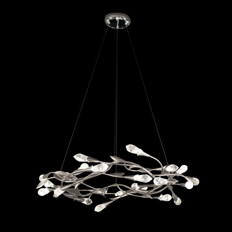 Secret Garden 1 - Light LED Pendant, Antique Silver