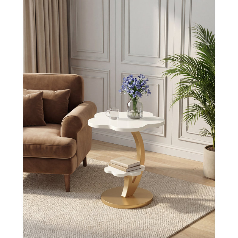 Pedestal End Table