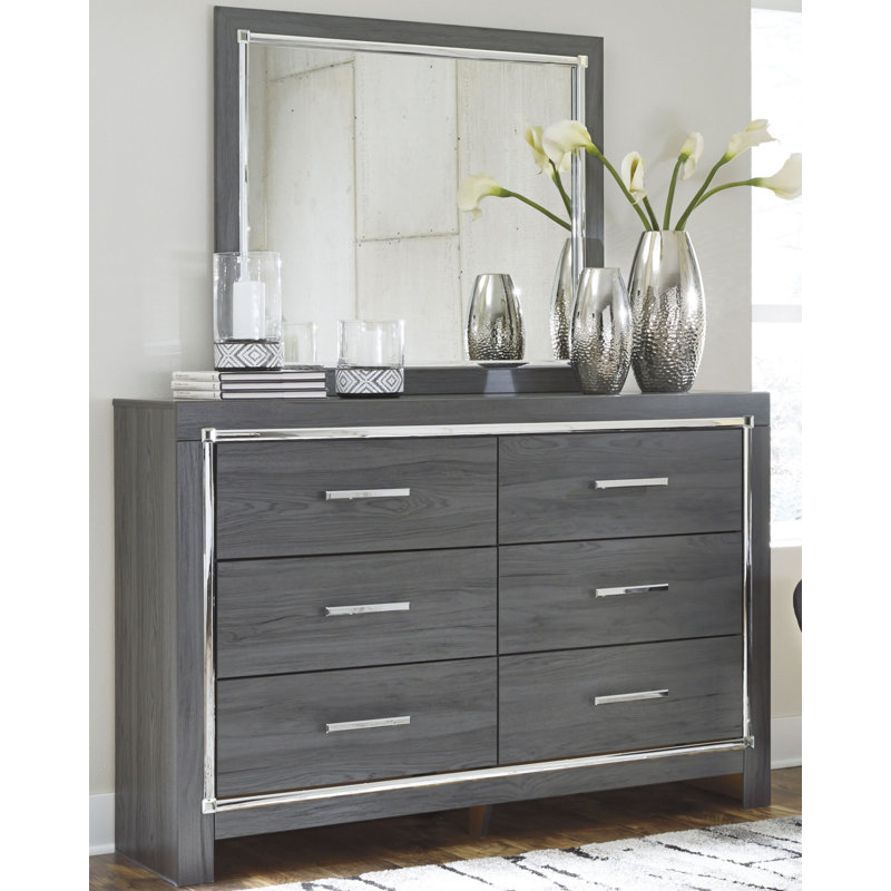 Layeska 60.5 " W 6 - Drawer Dresser
