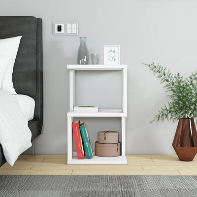 Sohi 29.6cm W Manufactured Wood Bedside Table