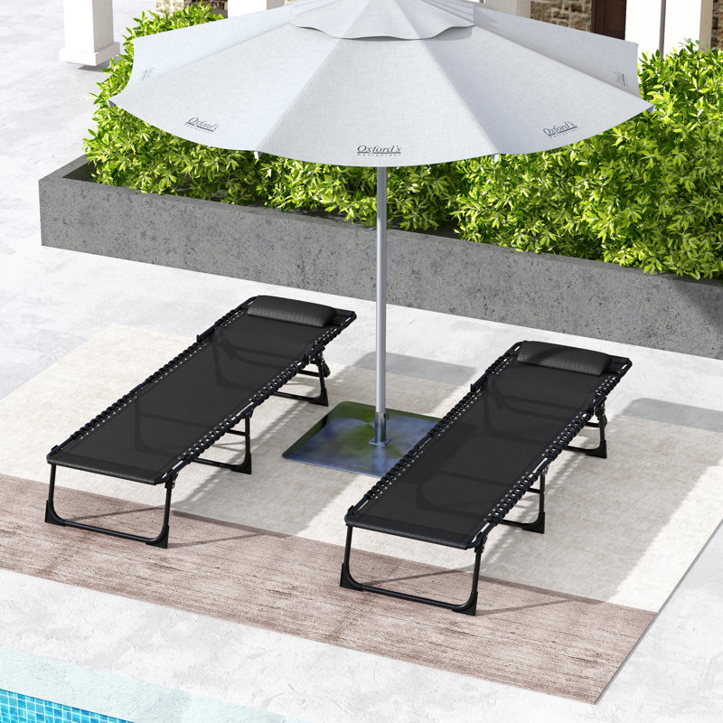 Bartold 197cm Long Reclining Chaise Lounge Set