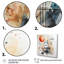 Jakhari orange, gris, moderne, création - impression-1873696599-1873696598