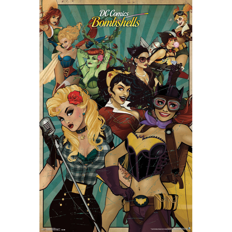 Impression sur papier dc bombshells