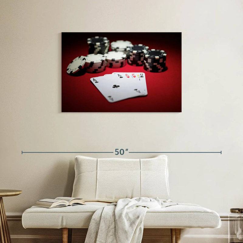 Senne Omaha Poker Hand, 8'' H x 12'' W