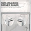 Semi-Frameless Double Sliding Shower Door-127317886