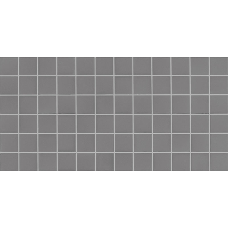 Daltile Keystones 2" x 2" Mosaic Tile (12 PCS Per Carton) (24.00 SQFT Per Carton), Suede Gray, 2" x 2", Mosaic