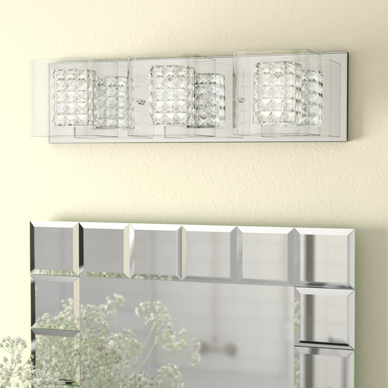 Éclairage pour salle de bain 3 lumières Thorgund