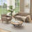 Square Arm Loveseat-24430646