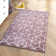 Mashawna Blocks Modern Geometric Rose/White Rug