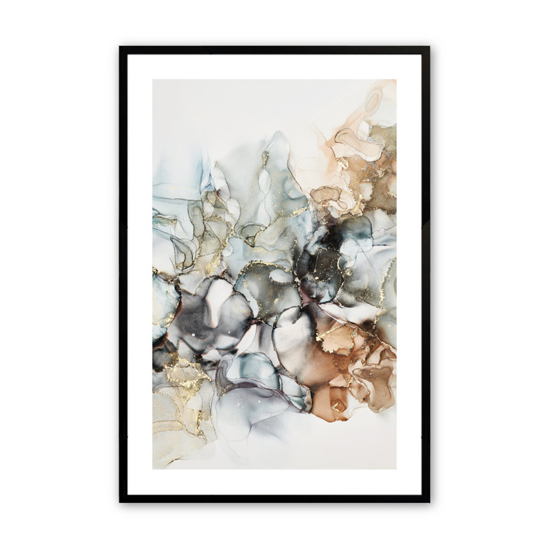 «Wortham Radiance & Contrast L», impression encadrée sur papier par Incado, Noir satiné, H 14 po x l 11 po x P 1,25 po