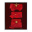 Giclée encadrée rouge rubis, conception de Hillary Holt-1098431086-1098431087