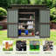 Maison de rangement 6X4 Ft