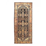 Persian Antique hand knotted Malayer 4'8'' X 10'7''