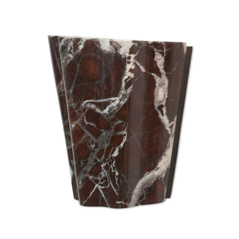 Astra 1 - Light Flush Mounted Sconce, Red Italian Marble