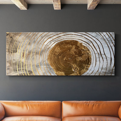 Abstract Series 2 #I-Wide Gallery Wrapped Canvas