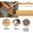 20 Inch Boho Caged Ceiling Fans with Lights Flush Mount, Layered Rattan Ceiling Fan with Light Remote Control with Reversible 6 Speeds for Bedroom, Nursery, Living Room, E12 Base, Indoor