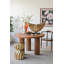 Table d'appoint D14x18,5 "Gold Magnesium