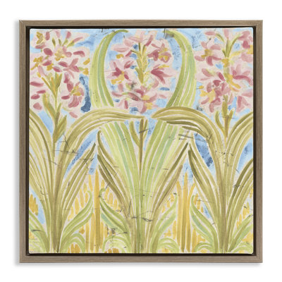Cadre flottant Palau Tile Florals, design par June Erica Vess