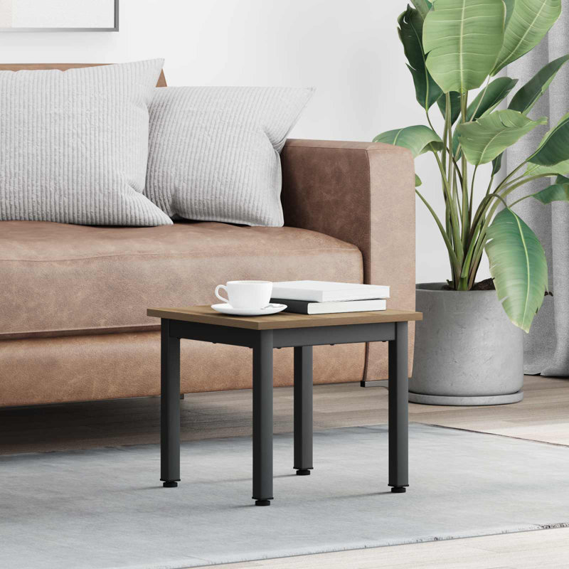 Coffee Table, Black, 36cm. H x 40cm. L x 40cm. W, Artisan Oak