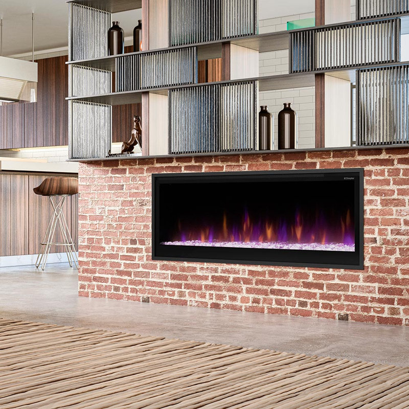 Dimplex Multi-Fire Slim Electric Fireplace - Integrated Smart Self-Diagnostics Technology, 50" W
