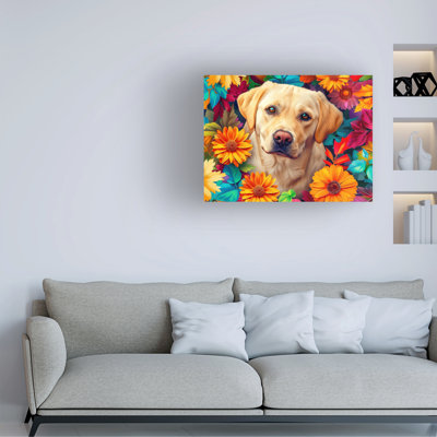 Bolog Shawna Stewart Spring Lab Canvas Art