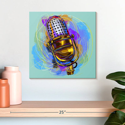 Scribbled Microphone