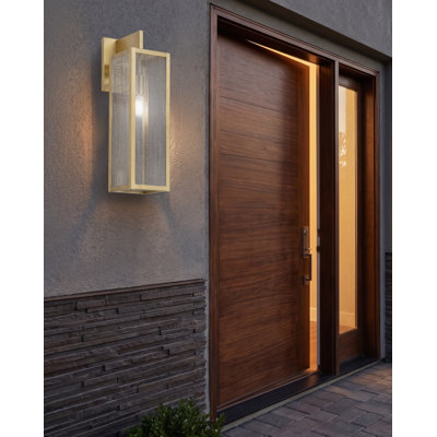 - Ceballos - 1 Light - 20 inch - Antique Brass - Solid Brass - Off the Wall - Sconce