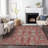 Premium Machine Washable Prisco Red Rug-441132412