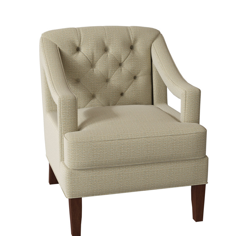 Armchair, Grayson Charcoal, Burnished Brown