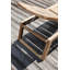 Diuna Outdoor Teak Chaise Lounge