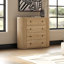 Fitzroy - Commode moderne en acacia naturel